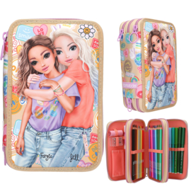 TOPModel 3-vaks etui GIRL POWER