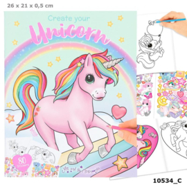 Ylvi & the Minimoomis Create your Unicorn 80 stickers