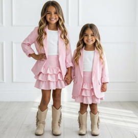 Stylish blazer - roze