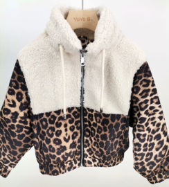 Your teddy & leopard jacket