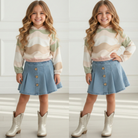 New wave hoodie - beige