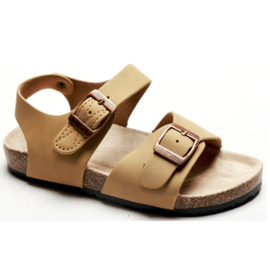 Tough boys sandal - Camel (met klittenband)