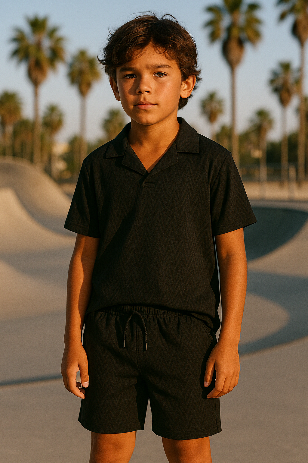 Sunshine boys set - zwart