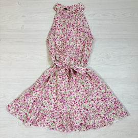 Summer garden dress - fuchsia