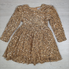 Golden Glam Dress - goud (verzenddatum 20 okt)