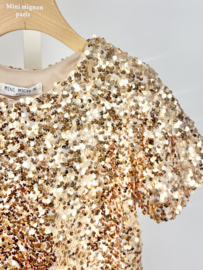 Sparkle Queen Top - goud