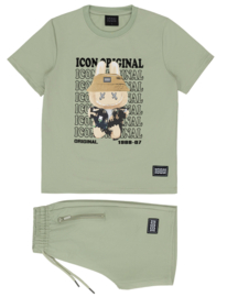 Icon monster set - groen