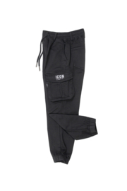 Icon core cargo jogger - zwart