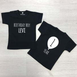 Birthday Boy/Girl (gepersonaliseerd)  Shortsleeves