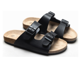 Easy walkin' boys sandal - black