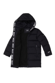 ICON Long Puffer Jacket Black