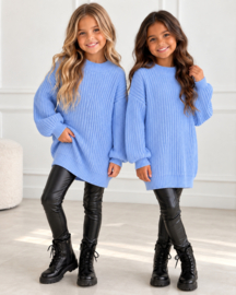Keep me warm dress - lichtblauw