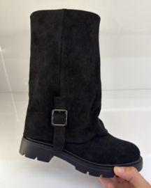 Country style boots - zwart