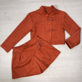 Velvet Oriental Set - Terracotta