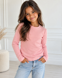Essential Basic Longsleeve - roze