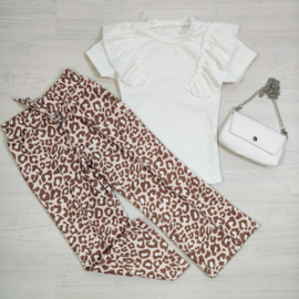 Ruffle Dream Shortsleeves - wit