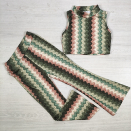 Zigged setje - groen