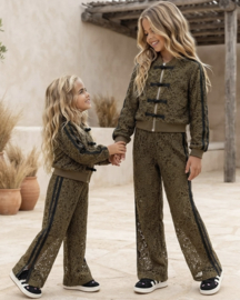 Your Lace Bow Tracksuit - groen