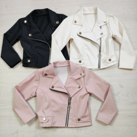 Mini Leatherlook Biker Jacket