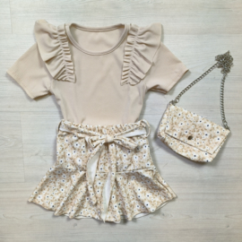 Girly flower set - beige