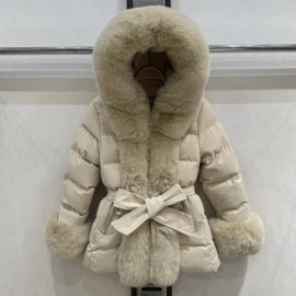 The reason winterjacket - beige