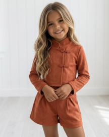 Velvet Oriental Set - Terracotta