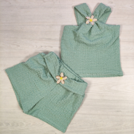 Minty Flower Set