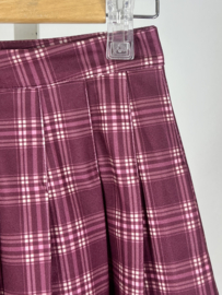 California Check Set - bordeaux