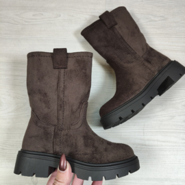 Western Chunky Boots - bruin