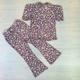 Purple Flower Flair set