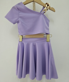 Chain & Skirt set - Paars