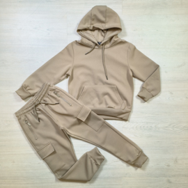 Basic pocket boys set - taupe (verzenddatum 24 sep)