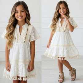 Bohemian White Dress