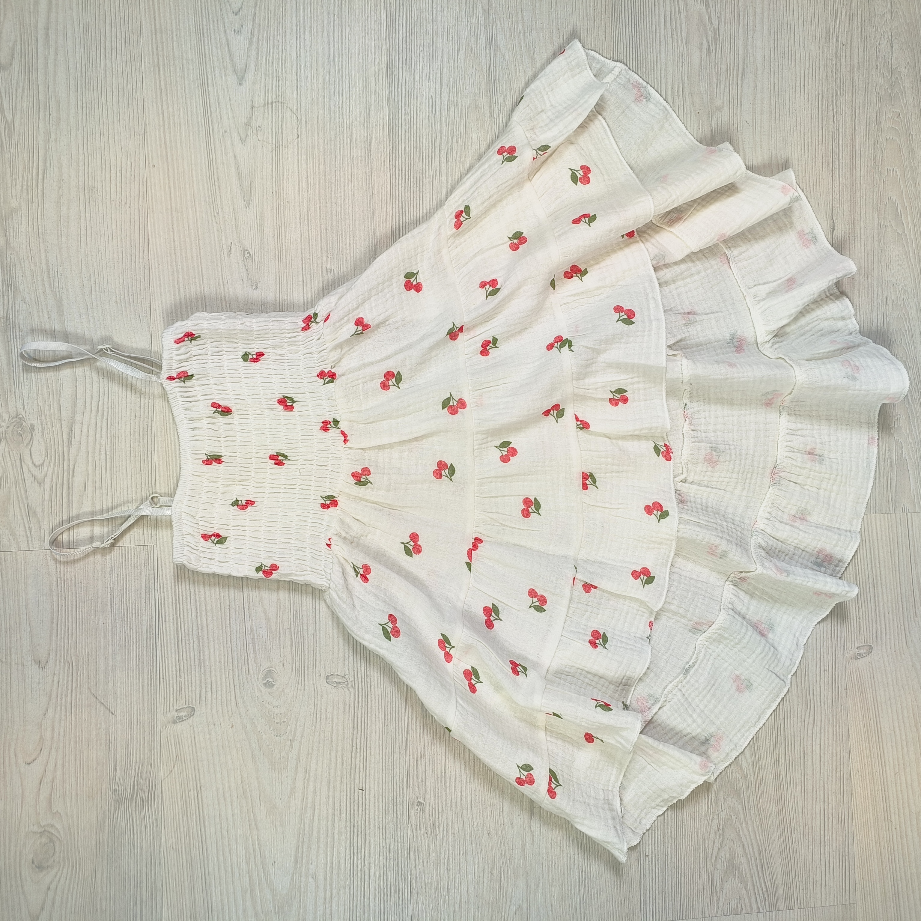 Cherry spaghetti dress