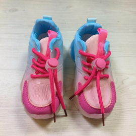 Light up sneakers - roze/blauw