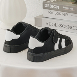 Street star sneakers - zwart
