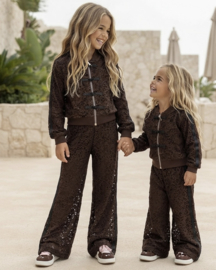 Your Lace Bow Tracksuit - bruin