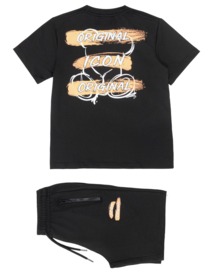 Icon swipe set - zwart