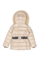 ICON Girls Luxe Puffer Jacket - beige