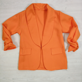 Stylish blazer - oranje