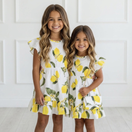 Summer Delight Dress - Lemon