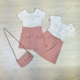 Bag up dress - Pink