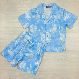 Bring the heat boys set - blauw
