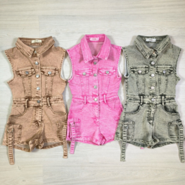 Ultimate denim jumpsuit - 3 colors