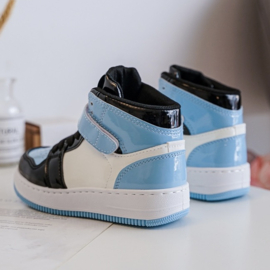 Shine on sneakers - blauw