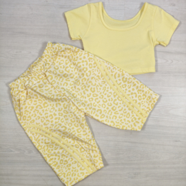 Sunshine Leopard Set - geel