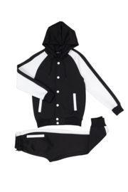 Varsity boys set - zwart