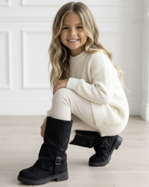 Country style boots - zwart