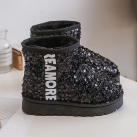 Amore sequin boots - zwart (Twinning) -Verzenddatum 19 sep