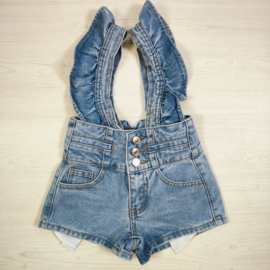 Your Ruffle Suspender Shorts